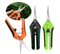 3 Piezas Tijeras de podar,Tijeras de Podar de Mano 160mm,Corte Preciso de árboles 5mm,Herramientas Jardineria con Bloqueo de Seguridad,Para Cortar, Ramas, Plantas, Setos, Flores y Ratán,Rosas