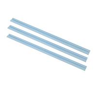 3 piezas Tope bloqueador de corrientes de aire debajo de la puerta, Excluidor de corrientes de aire de la puerta, Sello inferior de la puerta, Burlete de aislamiento, a prueba de polvo acústico (azul)