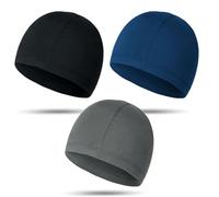 3 Piezas Transpirables Absorbentes del Sudor Ciclismo Skull Cap Correr Hat Sombrero de Casco Gorra Calavera Gorra Calavera