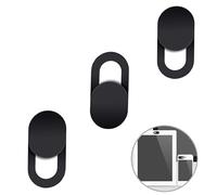 3 Piezas Unidades Cubierta Webcam, Webcam Cover Slider Diseño Ultra Fino, Tapade de Privacidad Webcam, Camera Cover, para Todo Tipo PC, Mac Laptop Smartphone Cubierta de Privacidad