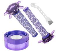 3 piezas Upgrade V8 Filtro de repuesto para aspiradora Dyson V7 V8 batería aspiradora Animal Extra SV25 SV37, número de pieza 965661-05, 967478-05