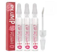 3 Piezas Voluminizador Labios, 3 X 5 ML Lip Plumper, Plumping Lip Oil - Para Un Efecto Rellenador Instantáneo, Con Ácido Hialurónico Y Extracto Natural De Chile, Proporciona Un Brillo Radiante
