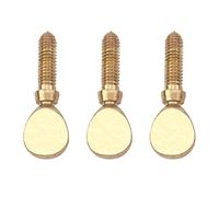 3 piezas Yootones Tornillo de apriete de tornillo de saxofón compatible con Saxofón Bass Clarinete Accesorio (Oro)