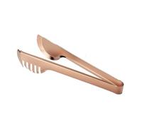 3 pinzas de acero inoxidable for alimentos, portátiles, multifuncionales, en cinco colores, for cocinar, for carne, antiescaldaduras(3PCS Rose Gold)