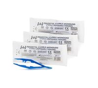 3 pinzas médicas estériles de polipropileno desechables de plástico - Pinzas médicas quirúrgicas