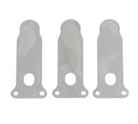 3 placas de válvula de cabeza de bomba de compresor de aire de metal, silenciosas, sin aceite para máquinas de pistón, kit de accesorios de repuesto resistente (tipo A-M) (G)