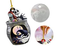 3 placas decorativas para colgantes navideños, colgantes de acrílico