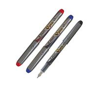3 Plumas desechables Pilot VPEN SILVER, colores Azul, Negro y Rojo