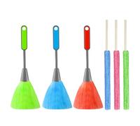 3 plumeros, 3 paños de limpieza, colector de polvo de ordenador, plumero de microfibra para limpieza de cocina