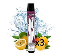 3 Pods Desechables 600 Caladas, Vaper Desechable, Cigarrillo Electrónico Desechable, Sin Nicotina