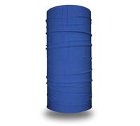 3 polainas de cuello de color teñidas para hombres y mujeres, bandana lisa, multifuncional, a prueba de viento, protectores faciales sin costuras, calentador de redecilla, Dc019 Royal Color1, Talla