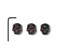 3 pomos de guitarra con forma de cabeza de calavera, botones de control de tono para guitarra eléctrica, piezas de repuesto, accesorios de control de guitarra, perillas de control de velocidad de