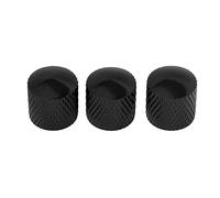 3 pomos para guitarra, control de velocidad, control de tono de volumen de metal, se adapta a ejes giratorios de 6 mm, potenciómetro de tono de volumen