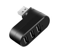 3-Port USB 2.0 Hub, USB Splitter with Rotation, Flexible USB Hub, Portable USB Hubs, USB Hub for Cell Phones, Digital Camera USB Hub, HD Camera USB Splitter, Safe USB Hub, Compact USB Hub,