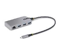 StarTech.com Hub USB-C de 3 Puertos USBA - USB 3.0 de 5Gbps - Alimentado por el Bus - Concentrador USB-C de 3 Puertos USB-A -