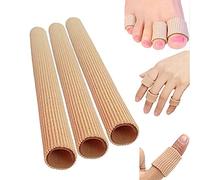 3 protectores de dedos de los pies, separadores de dedos de silicona, vendaje de dedos