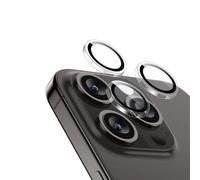 3 Protectores de lente cámara para iPhone 16 Pro/16 Pro Max en vidrio templado