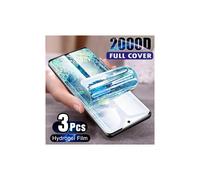 3 protectores de pantalla de hidrogel de cobertura total compatibles con Samsung Galaxy S23S10S20S21S22S24Ultra Plus FE A14A23A34A54 y S20FE5G