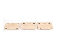 3 protectores de placa de madera de arce maciza de 0,25 0,5 y 1 grado de grosor para reparación de guitarristas