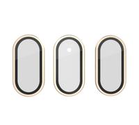 3 protectores de vidrio templado para 3 lentes de cámara, C