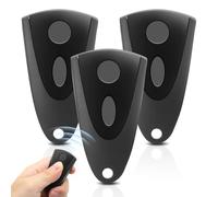 3 puertas de control remoto para Novoferm, mando a distancia de apertura de puerta 433,92 MHz, 2 canales, mando a distancia de puerta de garaje para novotron 502/504/512/514 (incluye 3 pilas