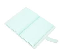 3 Pulgadas 108 Bolsillos álbum de Fotos Mini PU Leather Wedding Travel Baby Growth álbum (Verde Menta)