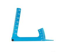 3 pulgadas para 1 regla de aleación de aluminio para 1/8 para 1/para 10 RC Car Tuning mide ángulo de inclinación del chasis Altura de suspensión 20 mm a 80 mm