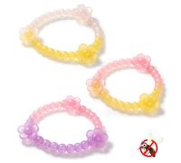 3 pulseras repelentes de mosquitos que brillan en la oscuridad, pulseras repelentes de mosquitos de silicona natural para niños y adultos, viajes al aire libre en verano (morado)