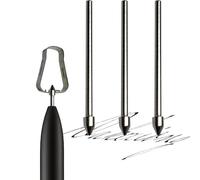 3 puntas de metal para Galaxy Tab S Pen para Samsung Galaxy Tab S10+/S10 Ultra/S9/S9 FE+/S9 Ultra/S8/S8+/S8 Ultra/S7/S7 FE/S6/S6 Lite S Pen puntas de repuesto con herramientas, metal