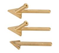 3 puntas de repuesto para soldador de plástico de 80 W diseñadas para trabajar con materiales de parachoques automotriz TPO TEO PP