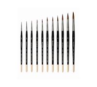 #3 Pure Kolinsky Sable Fine Point Round Artist Brush Series 8408 by Raphael by Raphael