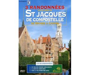 3 randonnées sur le chemin de St Jacques de Compostelle, de Bruges à Cahors [Francia] [DVD]