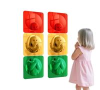 3 reflectores sensoriales de burbuja visual, 2 juegos | Los reflectores de burbujas de poliacrilato promueven la exploración física de los niños pequeños y aumentan su creatividad