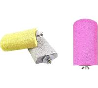 3 repisas de lava, repisa de lava, pájaros, ratas, chinchillas, bloques de lava para conejos, color aleatorio