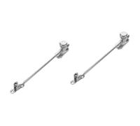 3 resortes de gas hidráulicos for gabinetes, capó, soporte de cama de RV, amortiguador de ajuste seguro(Silverx2pcs,20X4CMx2pcs)