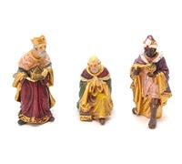 3 Reyes del Dia de Navidad. 12cm Conjunto de Escena de Natividad, Figuras .Animales, Nacimiento de jesús. 3 Reyes. oficios belén, Dios