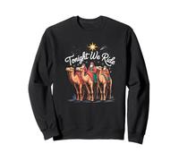 3 Reyes Magos Esta Noche Montamos Navidad Sudadera