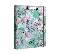 3 Ring Binder, Portable 3 Ring Binder, No stick File Folders, Portable 3 Ring Binder With View Window and Non-stick File Folders, Ideal para almacenar documentos en el trabajo, School, or Home