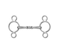 3-Ringtrense doppelt gebrochen, massiv, 12.5 cm