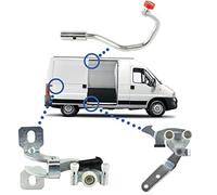 3 rodillos puerta corredera compatible para Boxer 2, Ducato 2, Jumper 2 (2002-2006) guía rodillo puerta lateral derecha - SUPERIOR - CENTRAL - INFERIOR