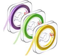 3 Rollo Tiras de Pulido Dental, 20 μm 30 μm 50 μm 6 m/rollos Papel de Lija para Espacios Interdentales, Papel de Lija Dental, Tiras Blanqueadoras de Dientes de Resina, Dientes Abrasivo y Acabado Tiras
