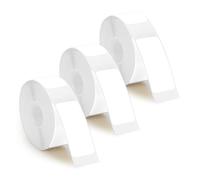 3 Rollos Cinta Etiquetadora para Phomemo D30 Rotuladora, 15mm x 30mm Rollo de Papel Térmico Adhesivo Etiquetas Térmicas para Hogar Oficina Escuela Suministros (Blanco)