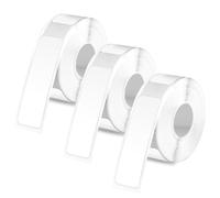 3 Rollos Cinta para Hacer Etiquetas para Phomemo D30, 12x40mm Cinta de Etiquetas Autoadhesiva Pegatinas de Papel Térmico Rollo Etiquetas Térmicas para Oficina Hogar Escuela (Blanco)