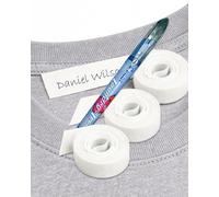 3 Rollos de cinta Blanca para marcar ropa de tela 3 metros x 1 cm + 1 bolígrafo Pilot Laundry Tec. marcador de ropa