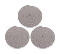 3 rollos de tira de autosellado de espuma para reducir el ruido y aislar puertas y ventanas (1 x 1,5 x 200 cm)