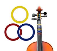 3 Rollos Diapasón de Cinta de Violín, 66m Cinta de Violonchelo Cinta Pizarra Blanca Cinta Grafica Violín Accesorios para Principiantes Diapasón Instrumentos Orquestales (Rojo, Amarillo, Azul)