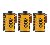 3 rollos Kodak UltraMax 400 35 mm película GC24 135-24 Exp color dorado