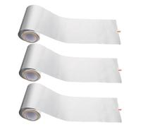 3 Rollos Papel de Aluminio para Mechas 50m, Plata, Rollo de Estaño