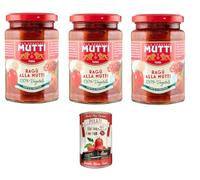 3 salsas para mamá de 280 g + pelati italiano gourmet 400 g