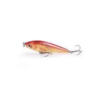 3 señuelos de Pesca Minnow de 7 cm/8 g, Artificiales, Wobbler, Duros, crankbait, swimbait, flotantes, for lubina. para Agua Salada, Trucha(Color 02)
